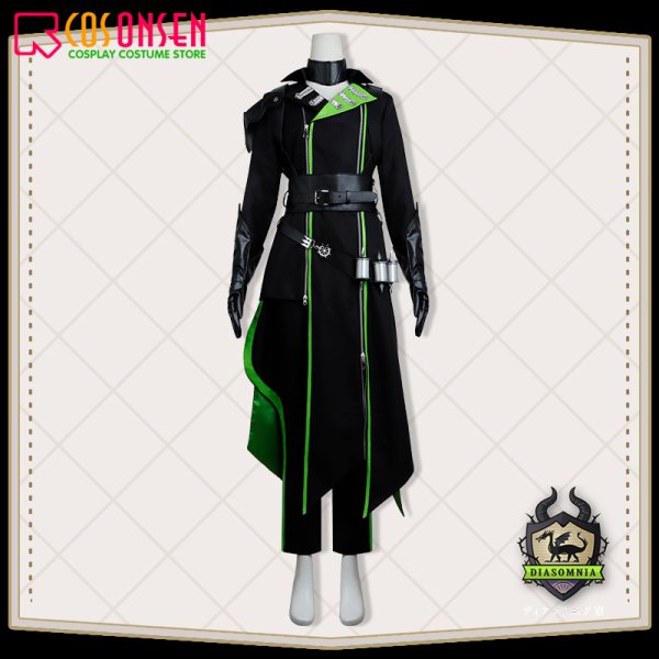 画像6: 【25％OFF】ツイステ風 ディアソムニア寮 マレウス・ドラコニア 寮服 コスプレ衣装