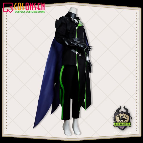 画像3: 【25％OFF】ツイステ風 ディアソムニア寮 マレウス・ドラコニア 寮服 コスプレ衣装