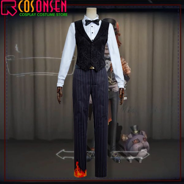 画像6: 第五人格 IdentityV ビクター ポストマン ピアノの鍵 鍵盤 コスプレ衣装