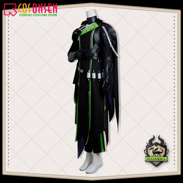 画像4: 【25％OFF】ツイステ風 ディアソムニア寮 マレウス・ドラコニア 寮服 コスプレ衣装