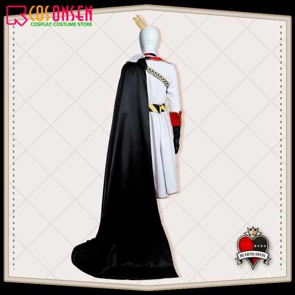 画像5: ツイステ風 ハーツラビュル寮 リドル・ローズハート 寮服 コスプレ衣装