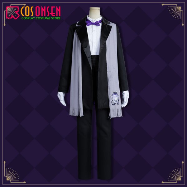 画像6: 【25%OFF】ツイステ風 オクタヴィネル寮 アズール・アーシェングロット 寮服 コスプレ衣装