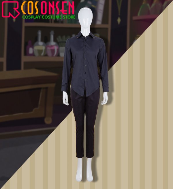 画像4: ツイステ風 ヴィル・シェーンハイト 実験着 コスプレ衣装