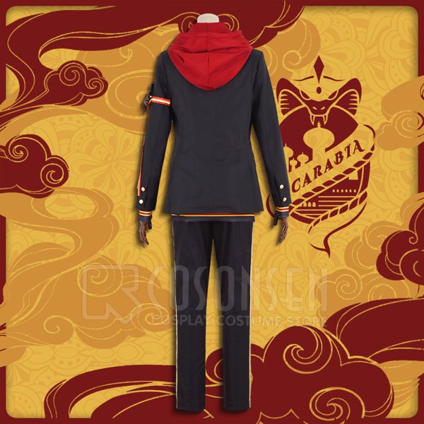 画像5: 【20％OFF】ツイステ風 スカラビア寮 ジャミル・バイパー 制服 コスプレ衣装