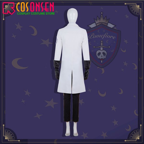 画像3: 【25％OFF】ツイステ風 エペル・フェルミエ 実験着 コスプレ衣装