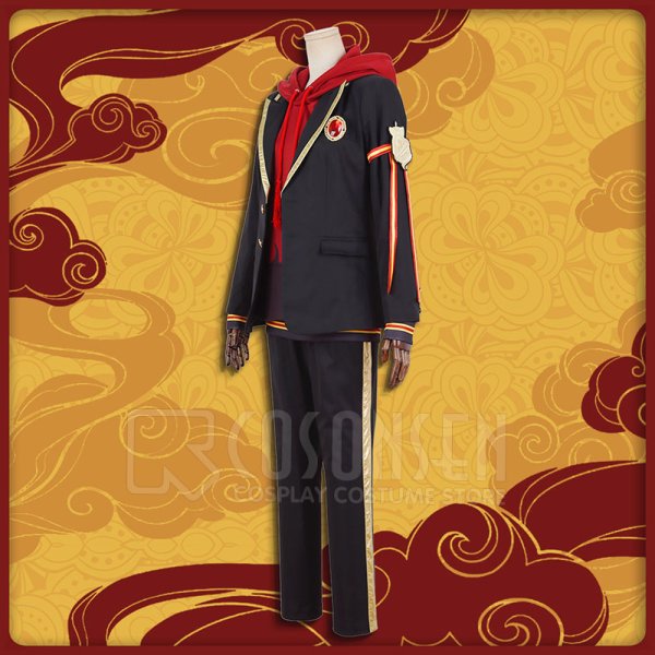 画像4: 【20％OFF】ツイステ風 スカラビア寮 ジャミル・バイパー 制服 コスプレ衣装