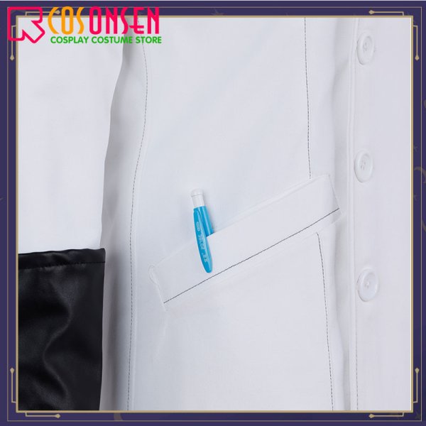 画像8: 【25％OFF】ツイステ風 エペル・フェルミエ 実験着 コスプレ衣装