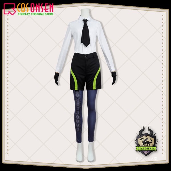 画像6: 【25%OFF&女性L・XLサイズ在庫あり・一週間発送】ツイステ風 ディアソムニア寮 リリア・ヴァンルージュ 寮服 コスプレ衣装