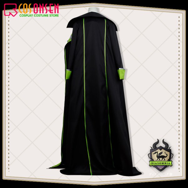 画像3: 【25%OFF&女性L・XLサイズ在庫あり・一週間発送】ツイステ風 ディアソムニア寮 リリア・ヴァンルージュ 寮服 コスプレ衣装