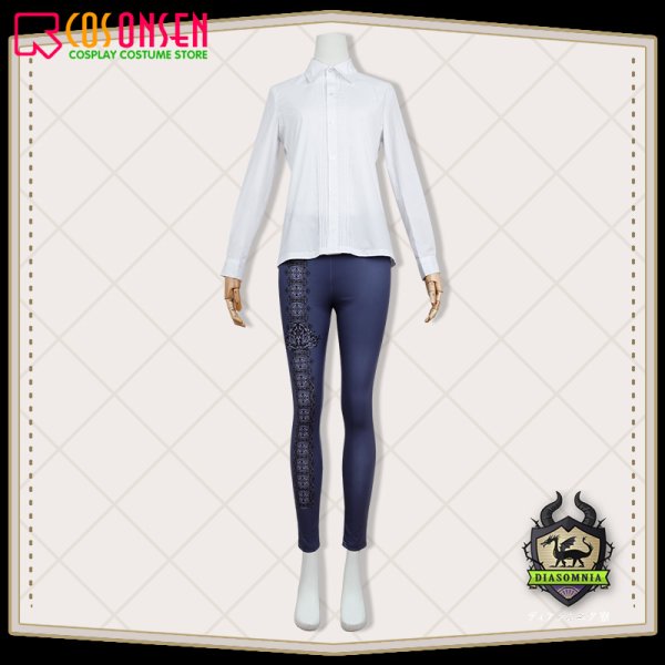 画像7: 【25%OFF&女性L・XLサイズ在庫あり・一週間発送】ツイステ風 ディアソムニア寮 リリア・ヴァンルージュ 寮服 コスプレ衣装