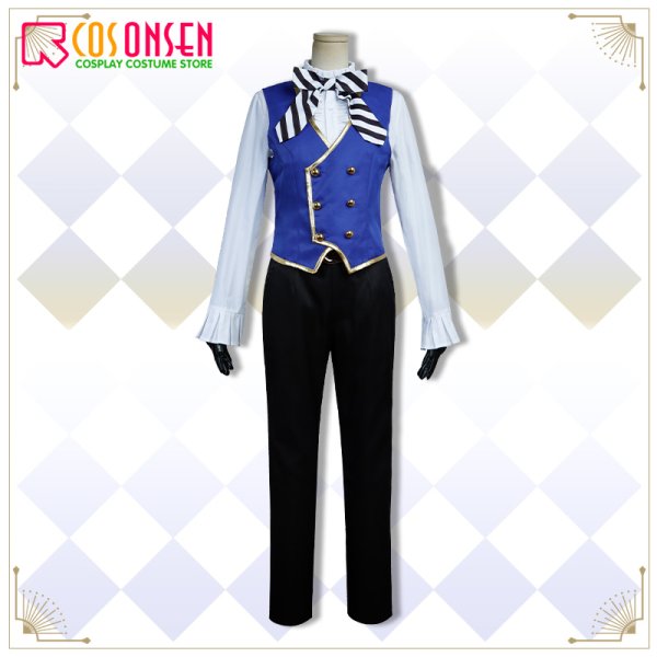 画像4: 【25%OFF】ツイステ風 ポムフィオーレ寮 エペル・フェルミエ 制服 コスプレ衣装