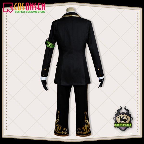 画像4: 【25%OFF】ツイステ風 ディアソムニア寮 リリア・ヴァンルージュ 制服 コスプレ衣装