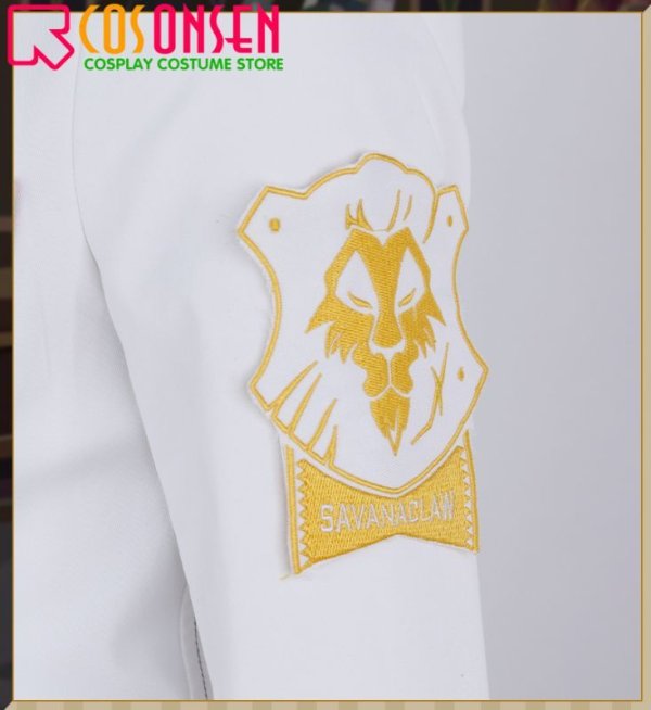 画像7: 【20％OFF】ツイステ風 ラギー・ブッチ レオナ・キングスカラー 実験着 コスプレ衣装