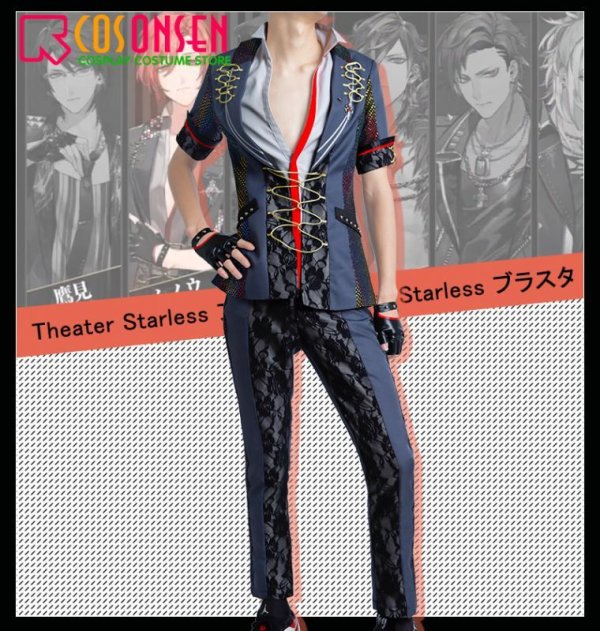画像2: ブラックスター Theater Starless ブラスタ TeamP メノウ コスプレ衣装