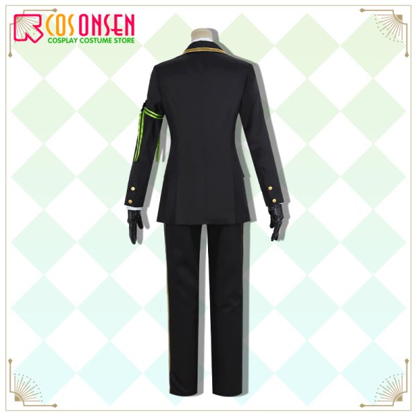 画像4: 【20％OFF】ツイステ風 ディアソムニア寮 シルバー 制服 コスプレ衣装