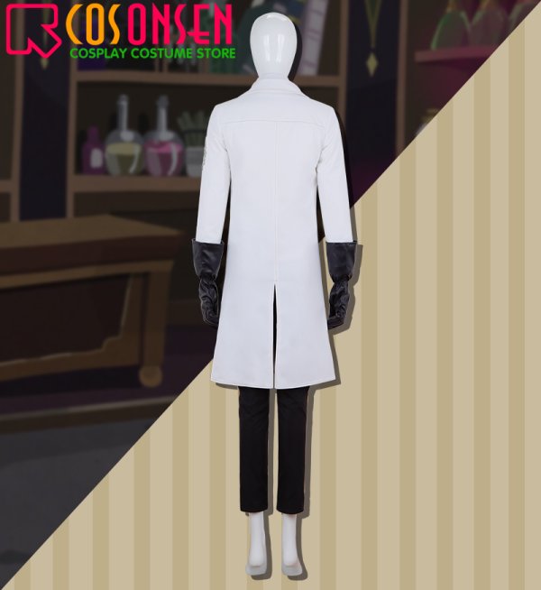 画像3: 【25%OFF】ツイステ風 セベク・ジグボルト 実験着 コスプレ衣装