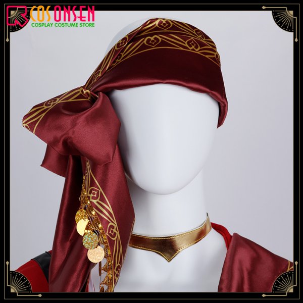 画像12: 【20％OFF】ツイステ風 スカラビア寮 カリム・アルアジーム 寮服 コスプレ衣装