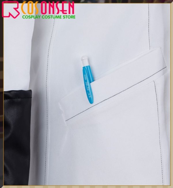 画像6: 【25%OFF】ツイステ風 セベク・ジグボルト 実験着 コスプレ衣装