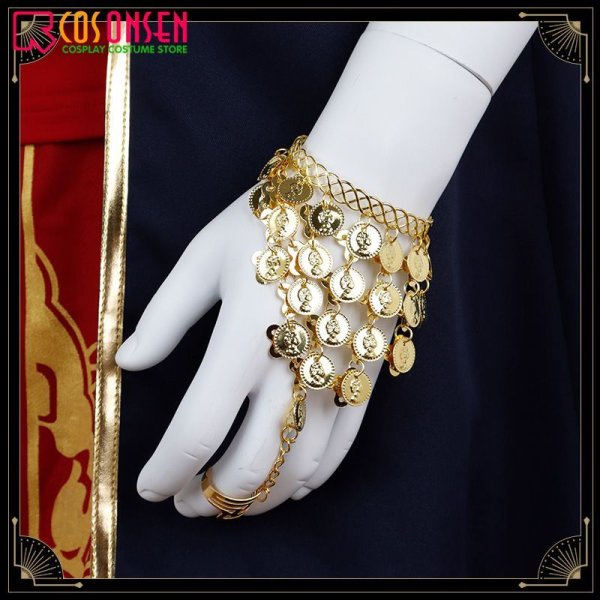 画像9: 【20％OFF】ツイステ風 スカラビア寮 カリム・アルアジーム 寮服 コスプレ衣装