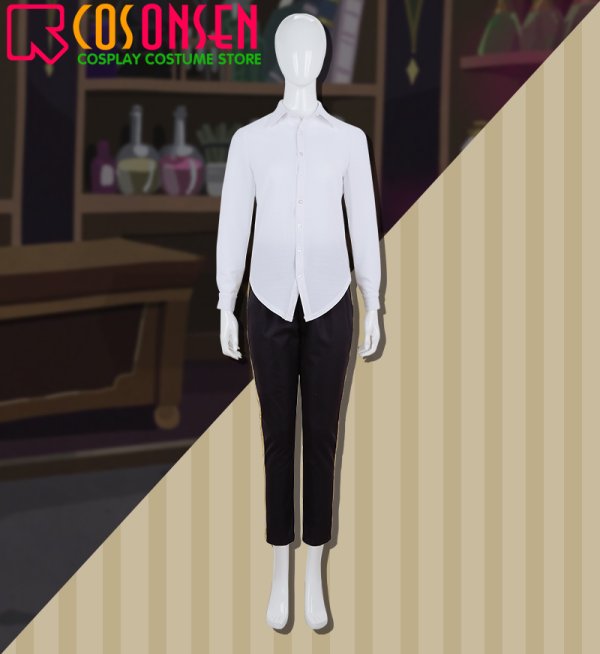 画像4: 【25%OFF】ツイステ風 セベク・ジグボルト 実験着 コスプレ衣装