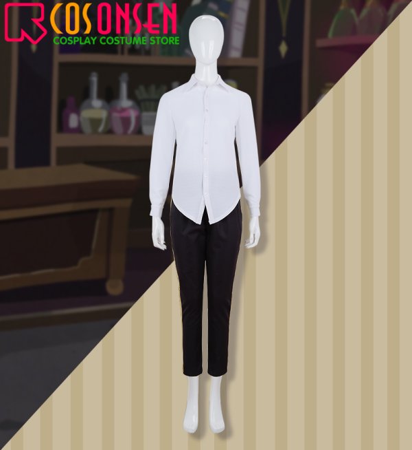 画像4: 【25%OFF】ツイステ風  シルバー 実験着 コスプレ衣装