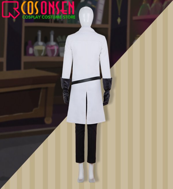 画像3: 【25%OFF】ツイステ風  シルバー 実験着 コスプレ衣装