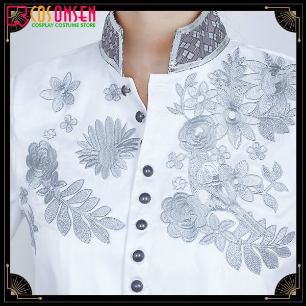 画像8: 【25％OFF】ツイステ風 春を呼ぶ妖精たちの祝祭 ジャミル・バイパー コスプレ衣装 刺繍版