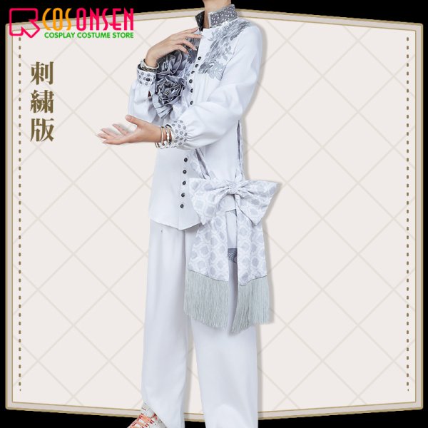 画像4: 【25％OFF】ツイステ風 春を呼ぶ妖精たちの祝祭 ジャミル・バイパー コスプレ衣装 刺繍版