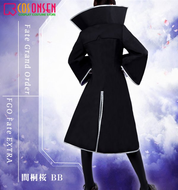 画像4: 【25%OFF】Fate/Grand Order FGO 【25%OFF】Fate EXTRA 間桐桜 BB コスプレ衣装