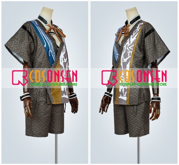 画像3: 【20%OFF】刀剣乱舞 とうらぶ 浦島虎徹 内番 コスプレ衣装