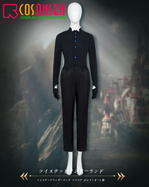 画像6: 【20％OFF】ツイステ風 ポムフィオーレ寮 ルーク・ハント 寮服 コスプレ衣装