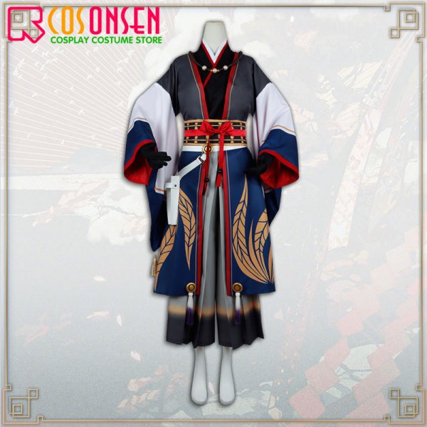 画像6: 【25%OFF】Fate/Grand Order FGO まっこと格好えい羽織袴 岡田以蔵 コスプレ衣装