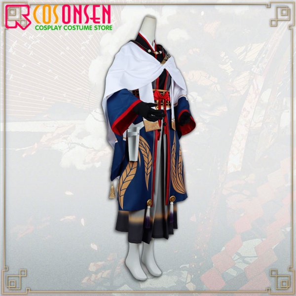 画像3: 【25%OFF】Fate/Grand Order FGO まっこと格好えい羽織袴 岡田以蔵 コスプレ衣装