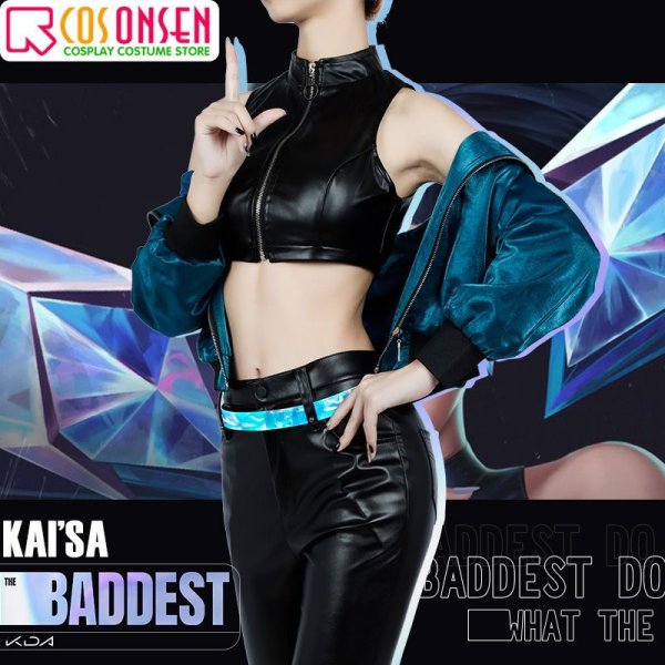 画像3: リーグ・オブ・レジェンド League of Legends LOL 2020 KDA カイ=サ 虚無を知る娘 コスプレ衣装