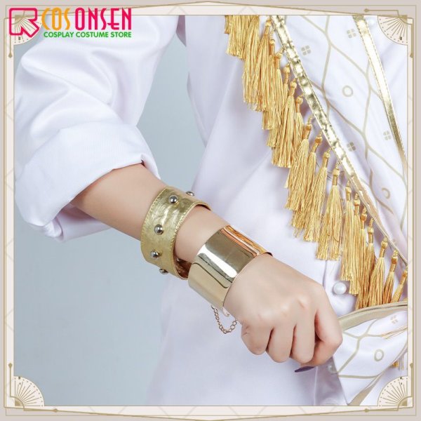 画像6: 【20％OFF】ツイステ風 春を呼ぶ妖精たちの祝祭 カリム・アルアジーム コスプレ衣装 刺繍版