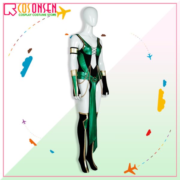 画像3: モータルコンバットX ジェイド コスプレ衣装