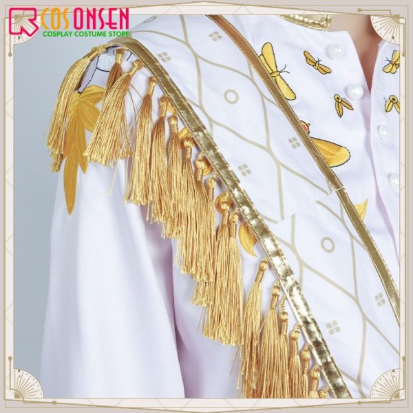 画像9: 【20％OFF】ツイステ風 春を呼ぶ妖精たちの祝祭 カリム・アルアジーム コスプレ衣装 刺繍版