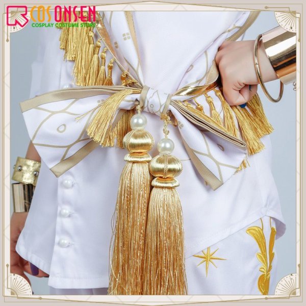 画像7: 【20％OFF】ツイステ風 春を呼ぶ妖精たちの祝祭 カリム・アルアジーム コスプレ衣装 刺繍版