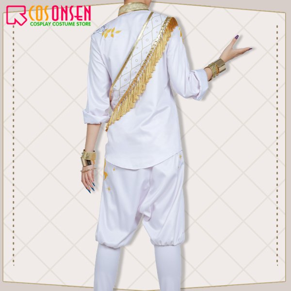 画像5: 【20％OFF】ツイステ風 春を呼ぶ妖精たちの祝祭 カリム・アルアジーム コスプレ衣装 刺繍版