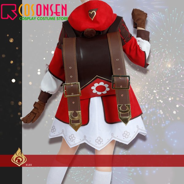 画像6: 原神 モンド城 クレー コスプレ衣装(カバンなし)
