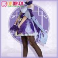 画像9: 【20％OFF】原神 璃月港 刻晴 コスプレ衣装