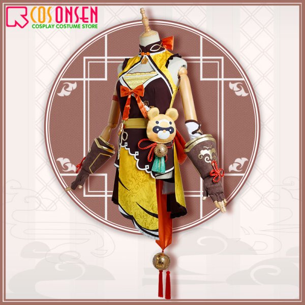 画像7: 原神 璃月港 香菱 コスプレ衣装