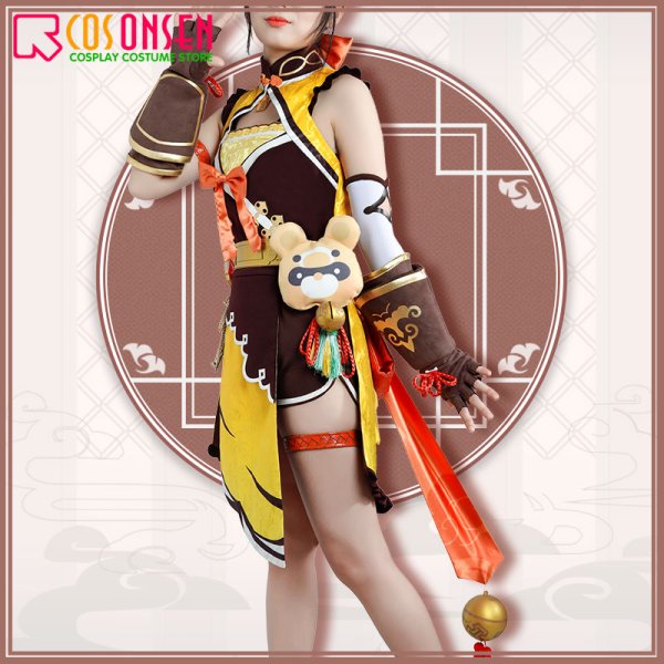 画像4: 原神 璃月港 香菱 コスプレ衣装