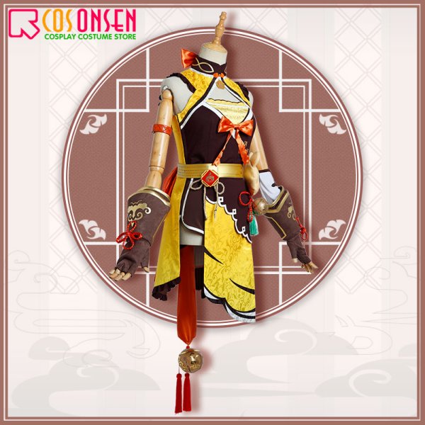 画像6: 原神 璃月港 香菱 コスプレ衣装