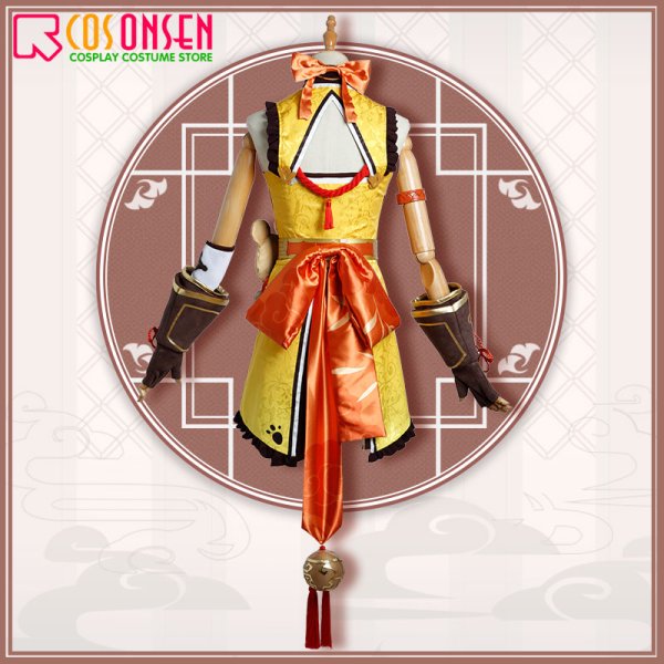 画像8: 原神 璃月港 香菱 コスプレ衣装