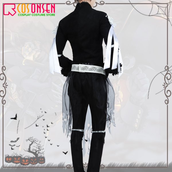 画像6: 【25%OFF】ツイステ風 ハーツラビュル寮 リドル・ローズハート スケルトン コスプレ衣装