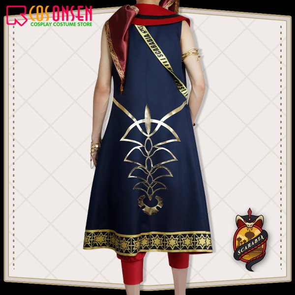 画像5: 【20％OFF】ツイステ風 スカラビア寮 カリム・アルアジーム 寮服 コスプレ衣装