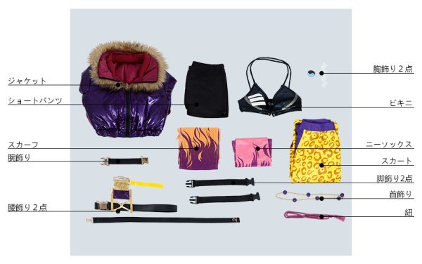 画像16: 【25%OFF】アイドルマスター アイマス シャイニーカラーズ メイ・ビー 和泉愛依 コスプレ衣装