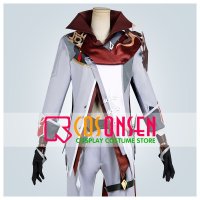 【20％OFF】原神 璃月港 タルタリヤ コスプレ衣装 肩飾り3点と神の目なし