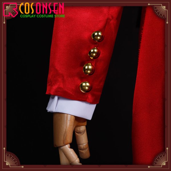 画像10: ツイステ風 ハーツラビュル寮 なりきり花婿 リドル・ローズハート コスプレ衣装